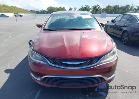 2015 Chrysler 200 Limited z USA, uszkodzony, nr VIN 1C3CCCAB5FN552762